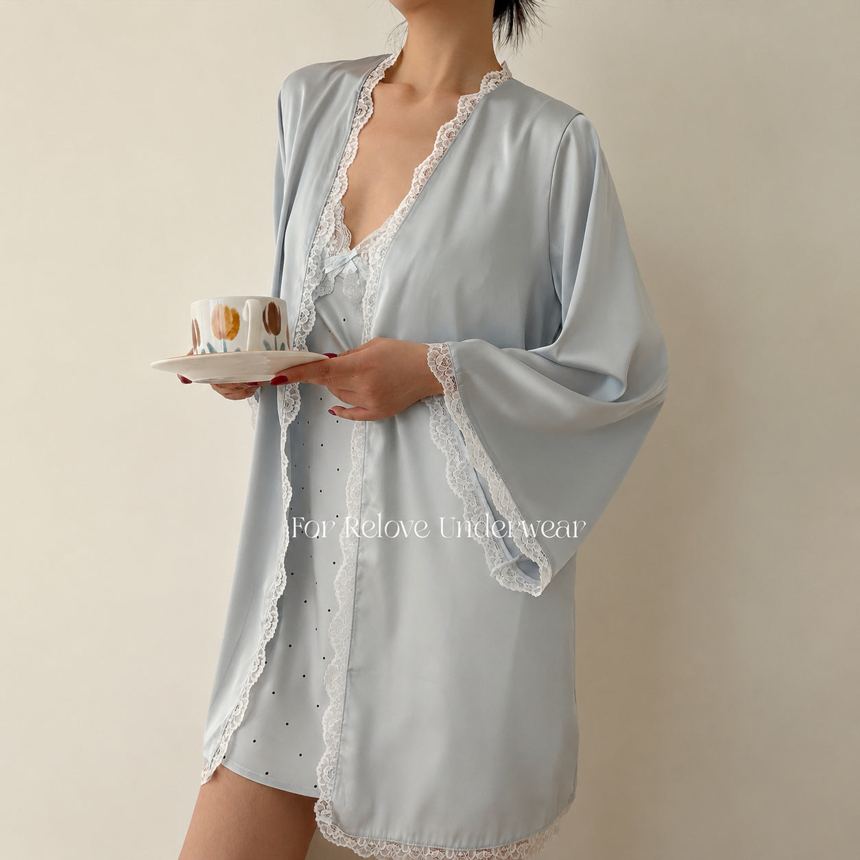 French Lace Camisole Sleep Dress