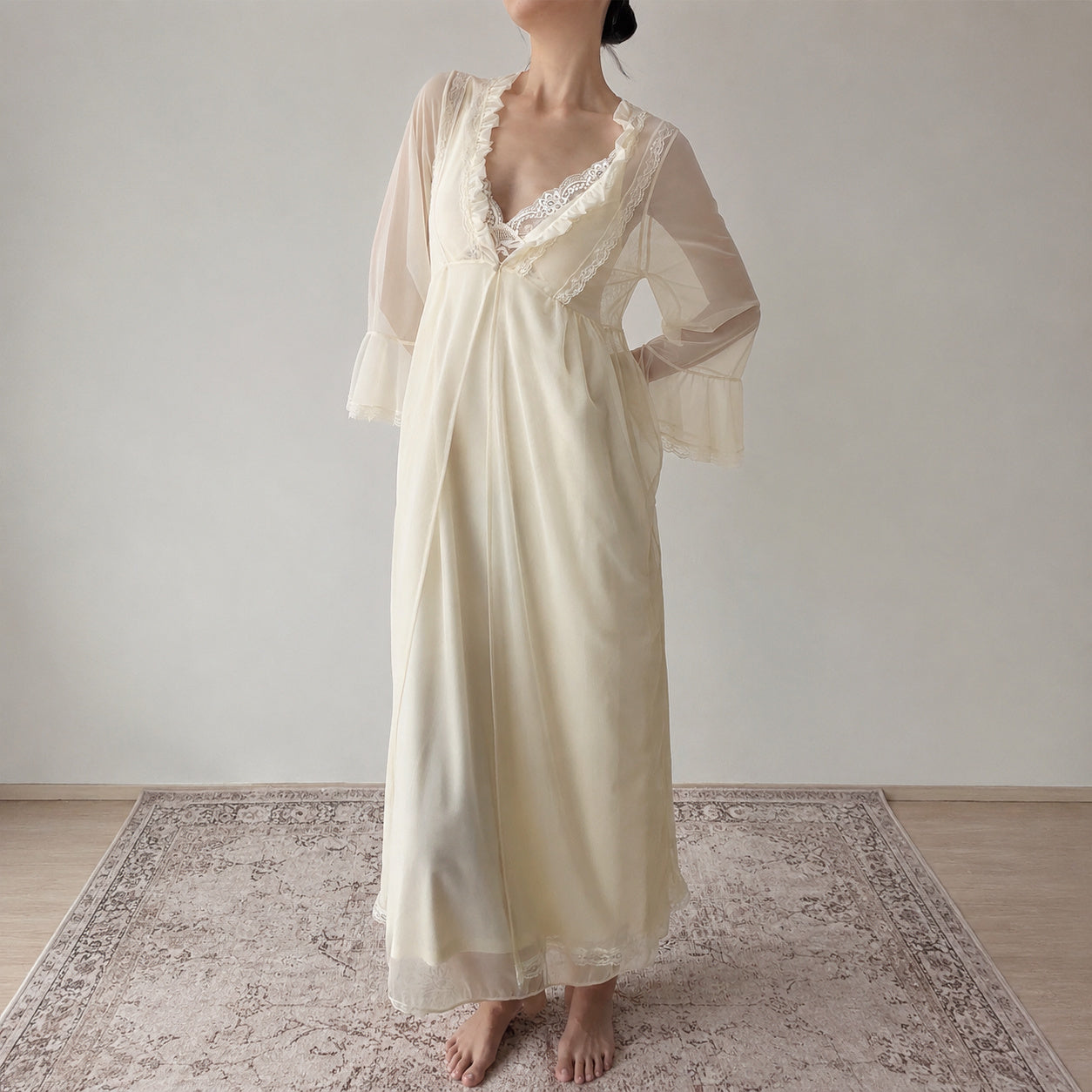 Lace Trim Cami Sleep Set