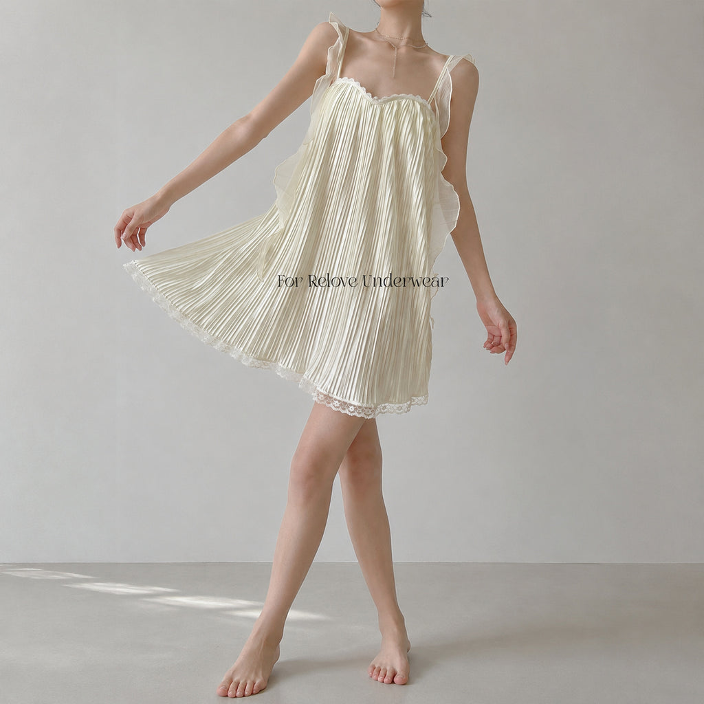Romantic French Mesh Sleep Dress