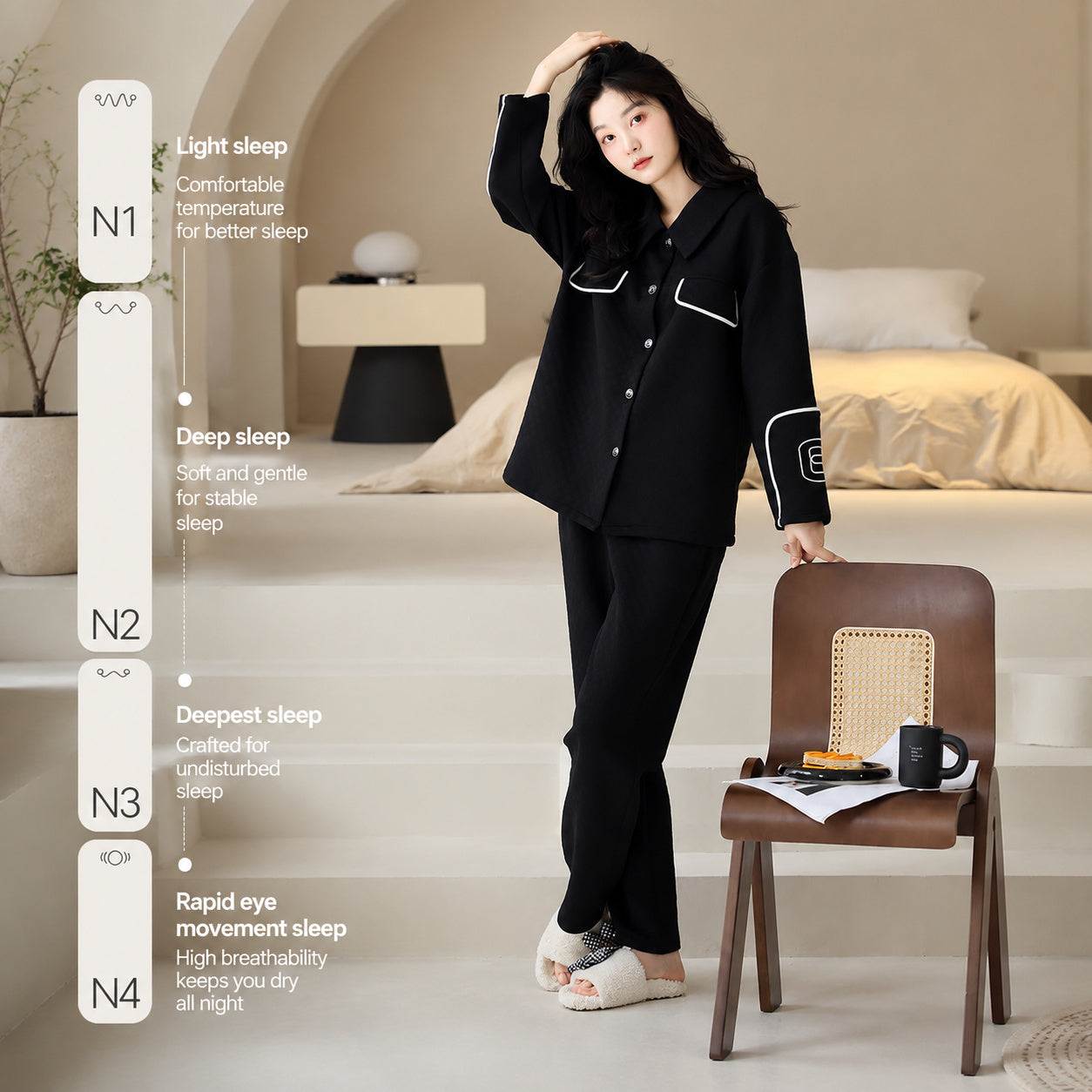 Quilted Cotton Lounge Set