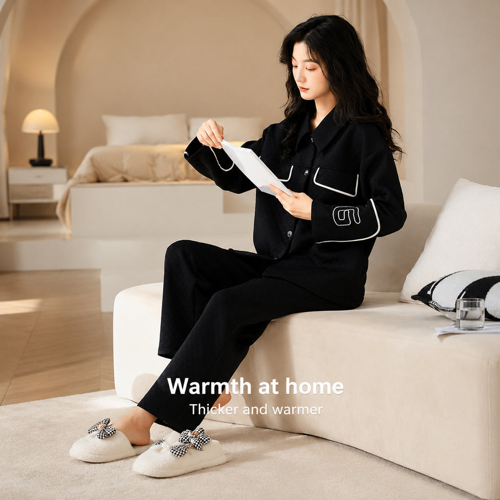 Quilted Cotton Lounge Set