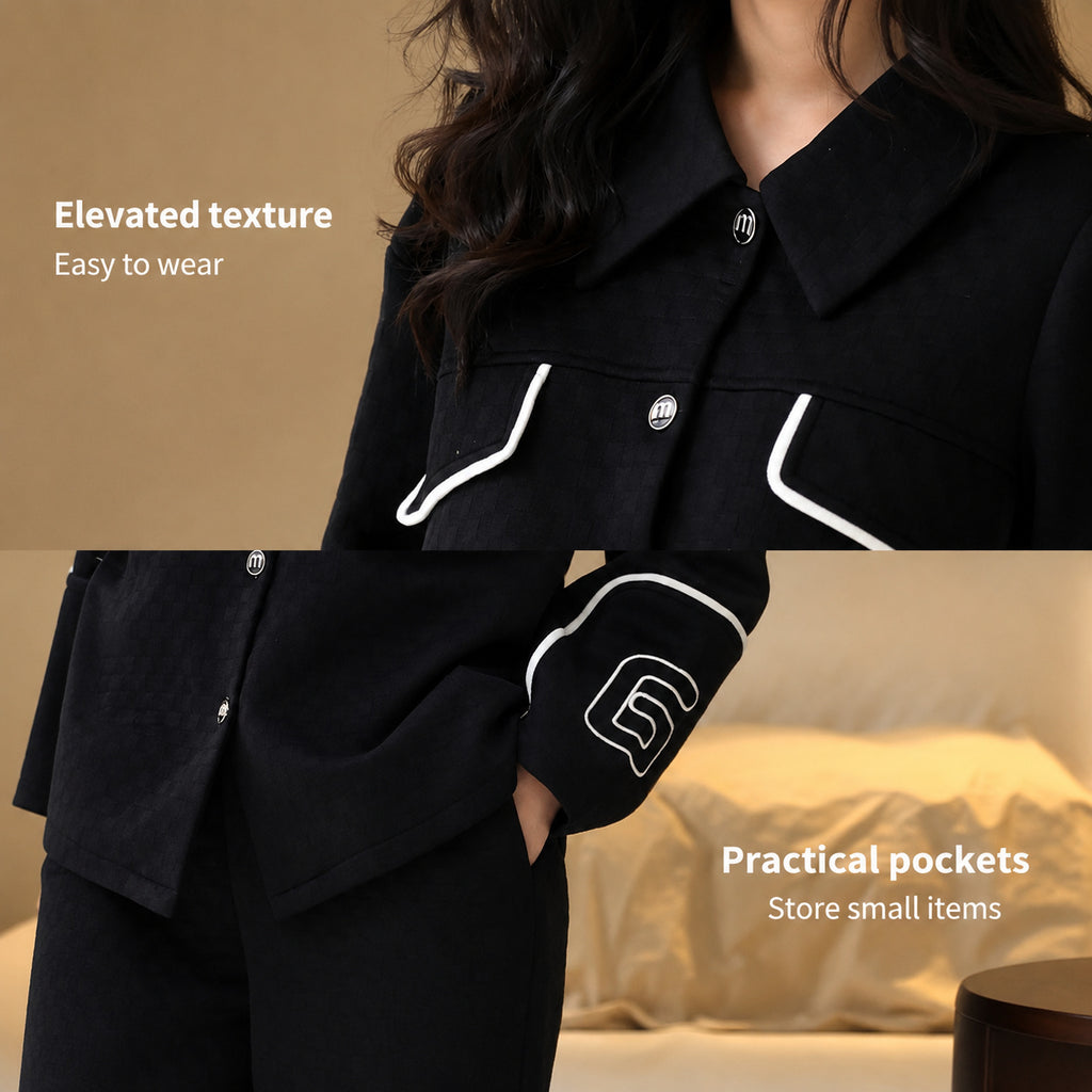 Quilted Cotton Lounge Set
