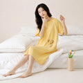 Cool‑Touch Cotton Lounge Dress