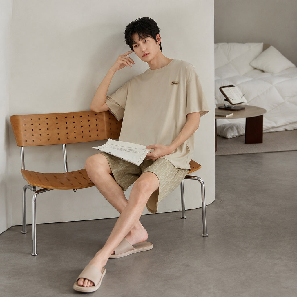 Cotton Lounge Pajama Set