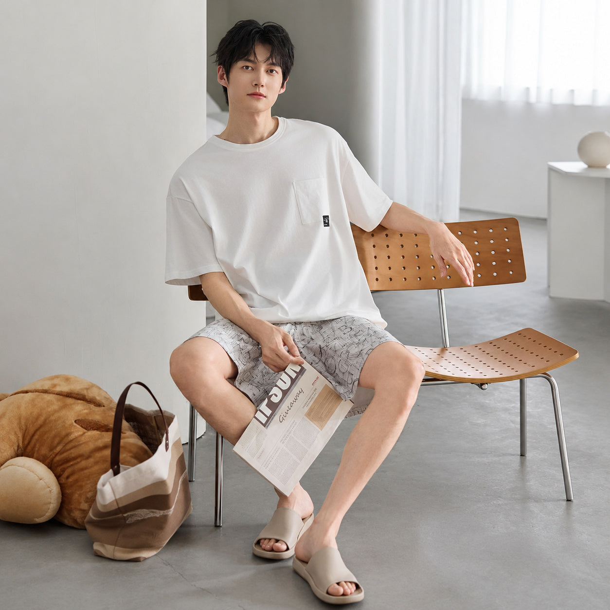 Cotton Lounge Pajama Set
