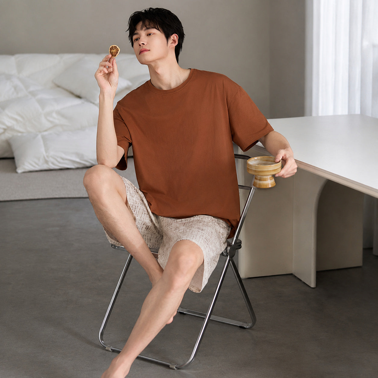 Cotton Lounge Pajama Set