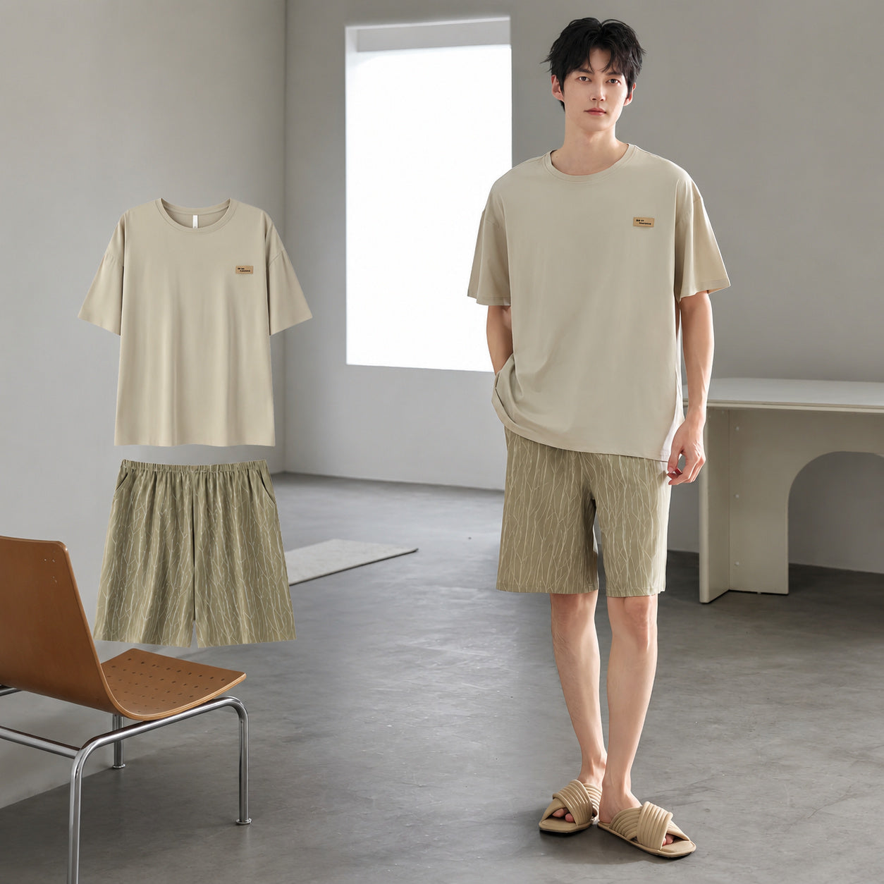 Cotton Lounge Pajama Set