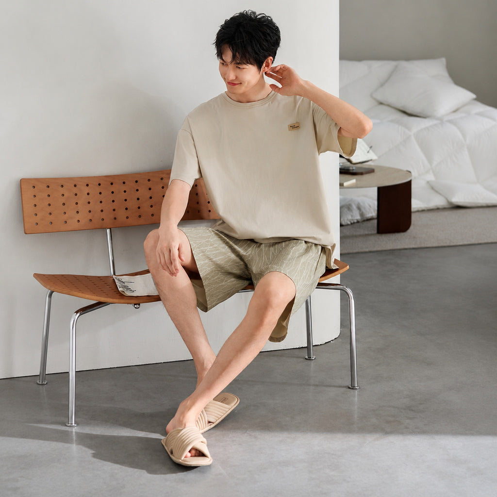 Cotton Lounge Pajama Set