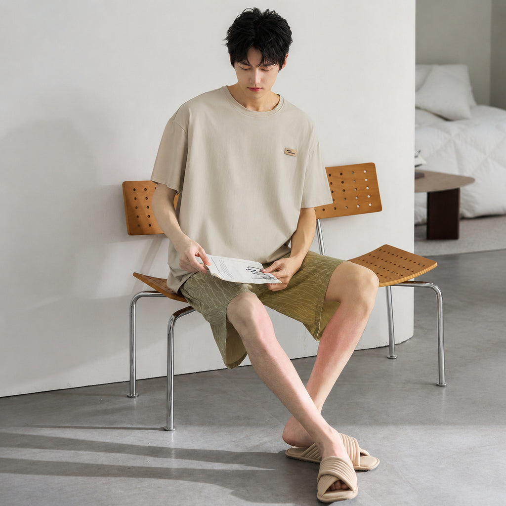 Cotton Lounge Pajama Set