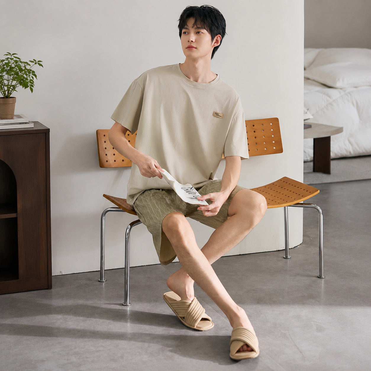 Cotton Lounge Pajama Set