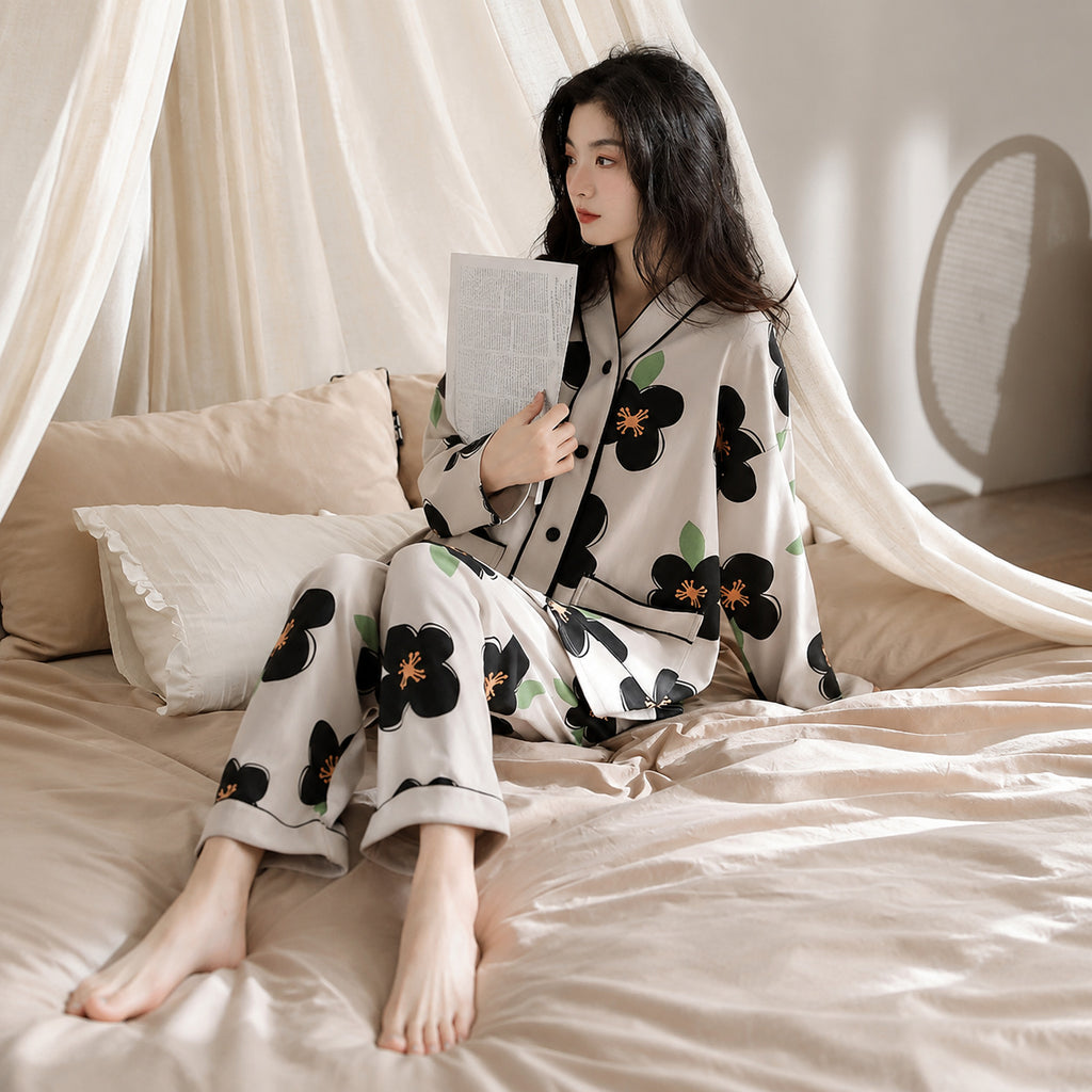 Cotton Lounge Pajama Set