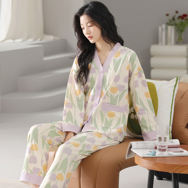 Cotton Lounge Pajama Set