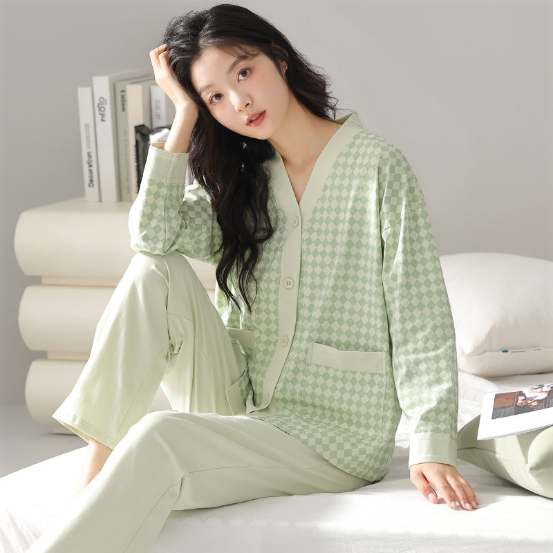 Cotton Lounge Pajama Set
