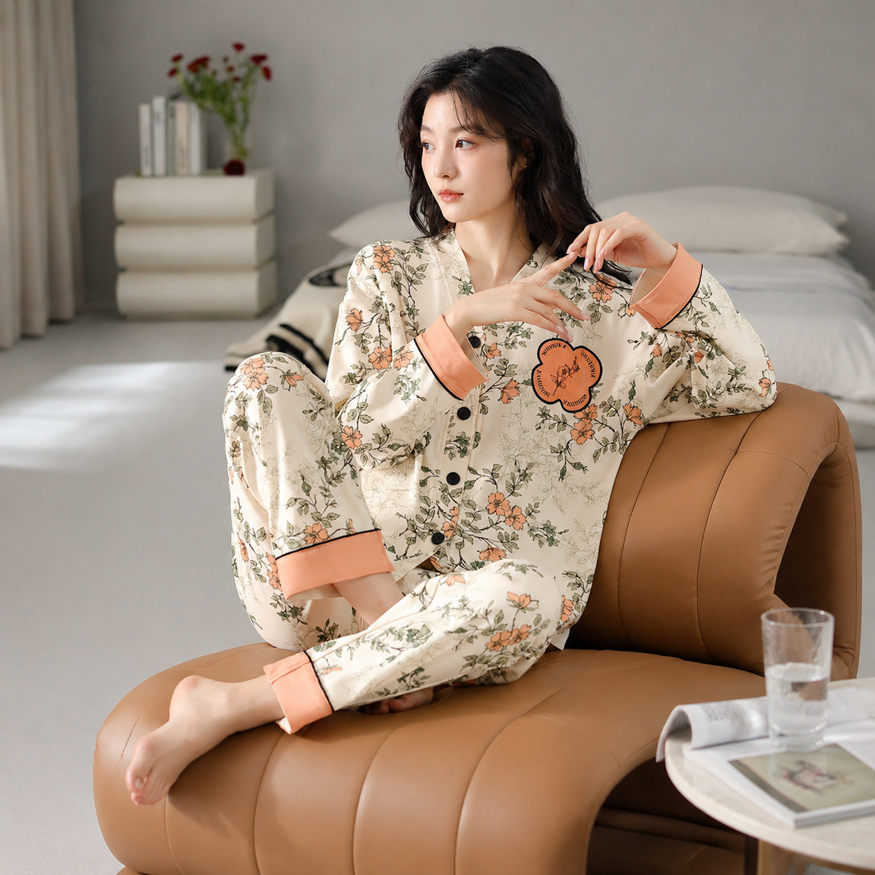 Cotton Lounge Pajama Set