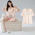 Cotton Lounge Set With Cups