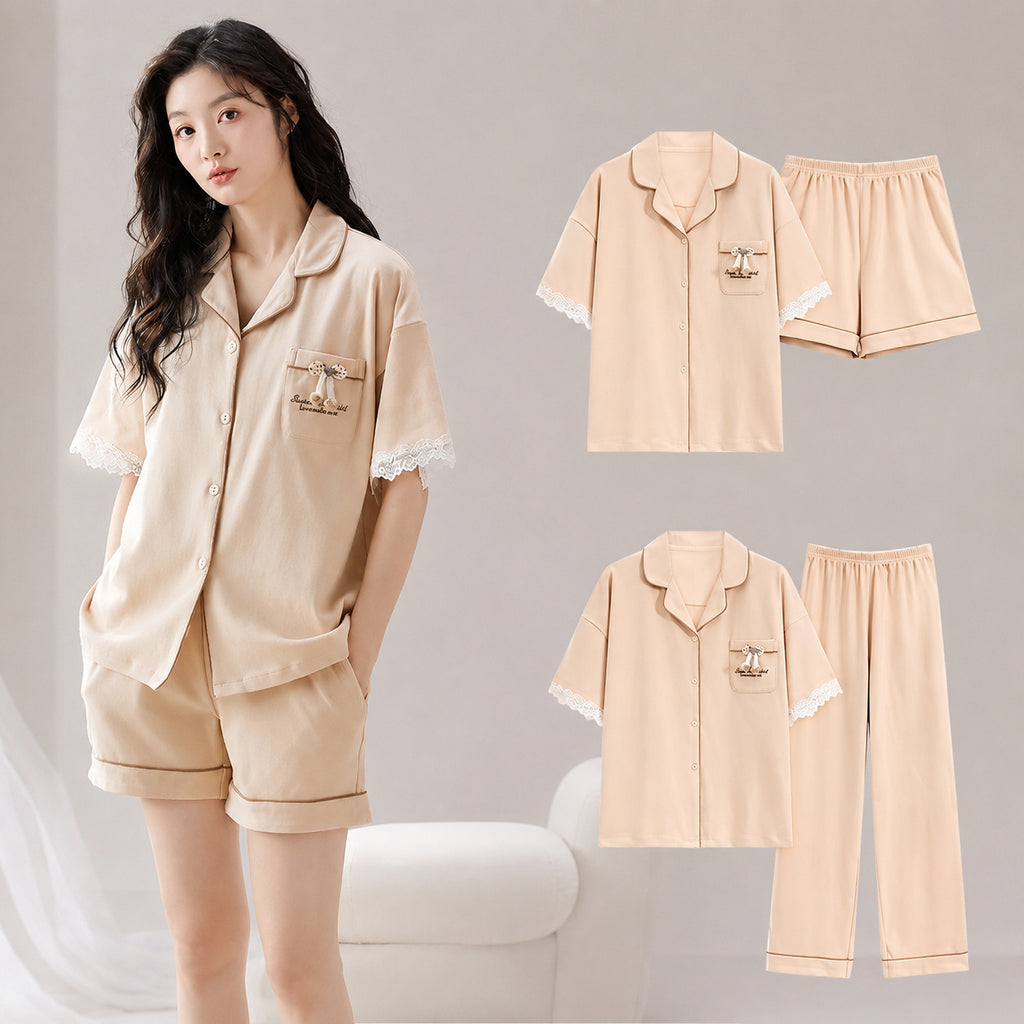 Cotton Pajama Mix-and-match Set