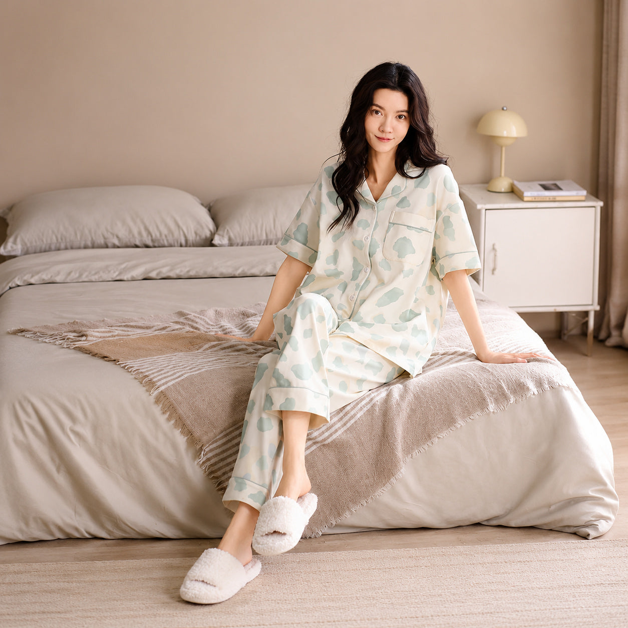 Cotton Pajama Trio Set