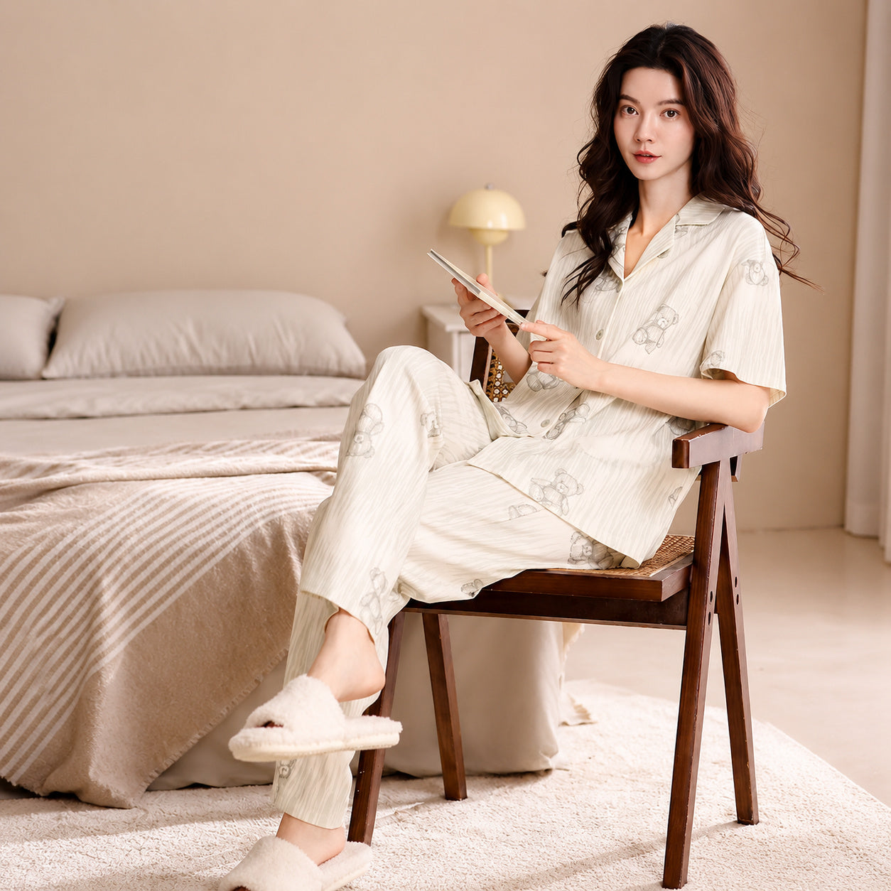 Cotton Pajama Trio Set