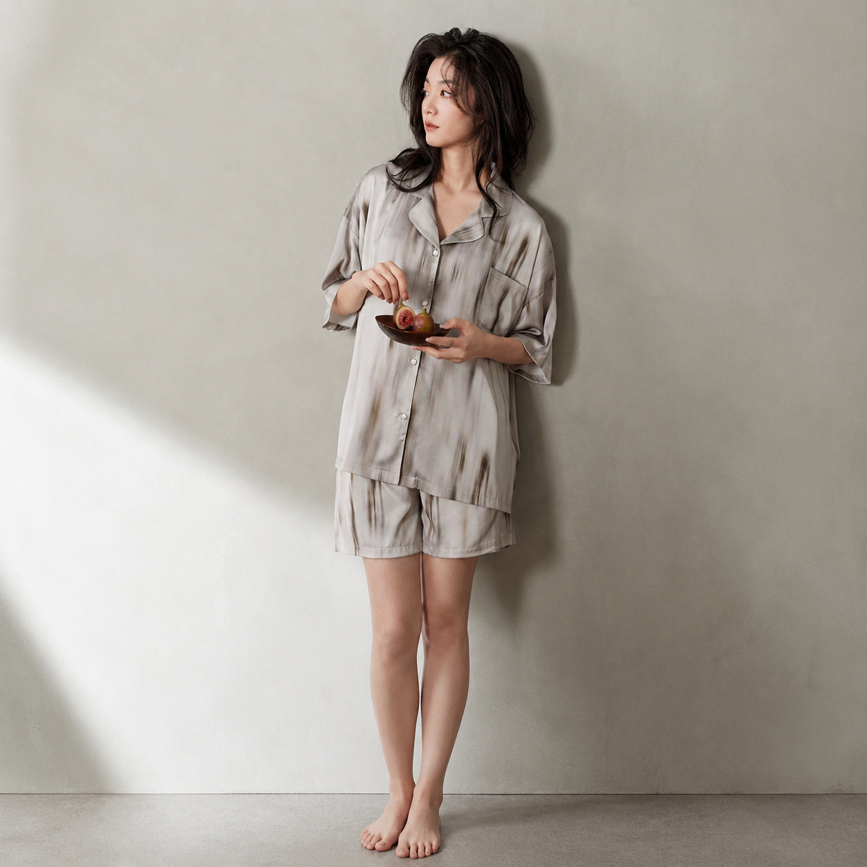 Ice‑silk Summer Pajama Set