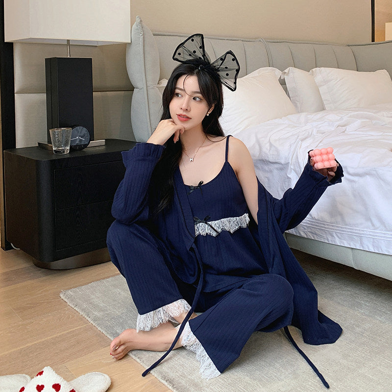 Midnight Lace Sleep Set