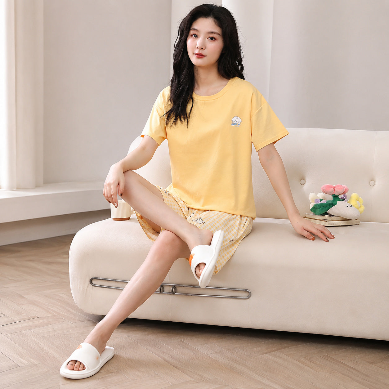 Cloud-Soft Cotton PJ Set