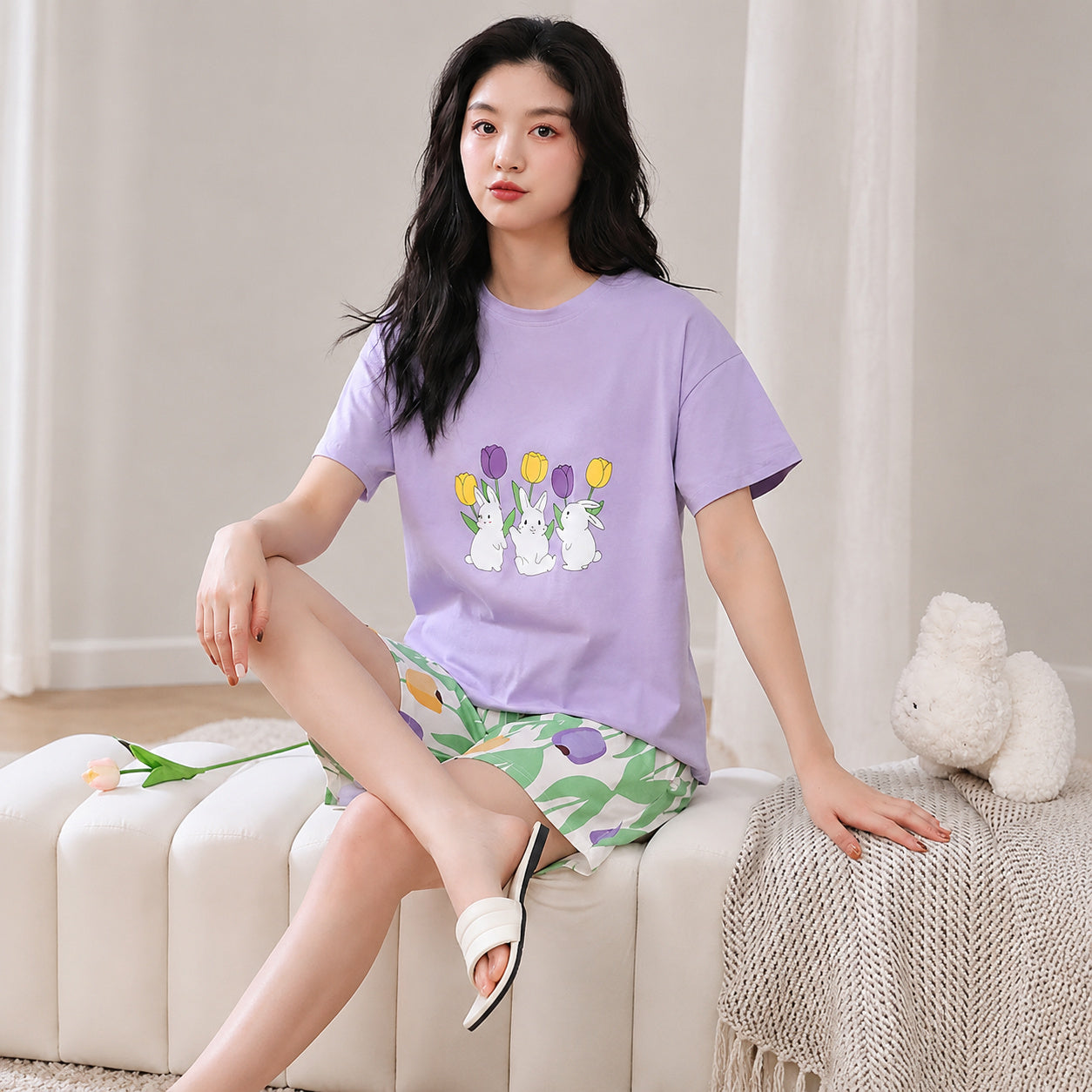 Cloud-Soft Cotton PJ Set