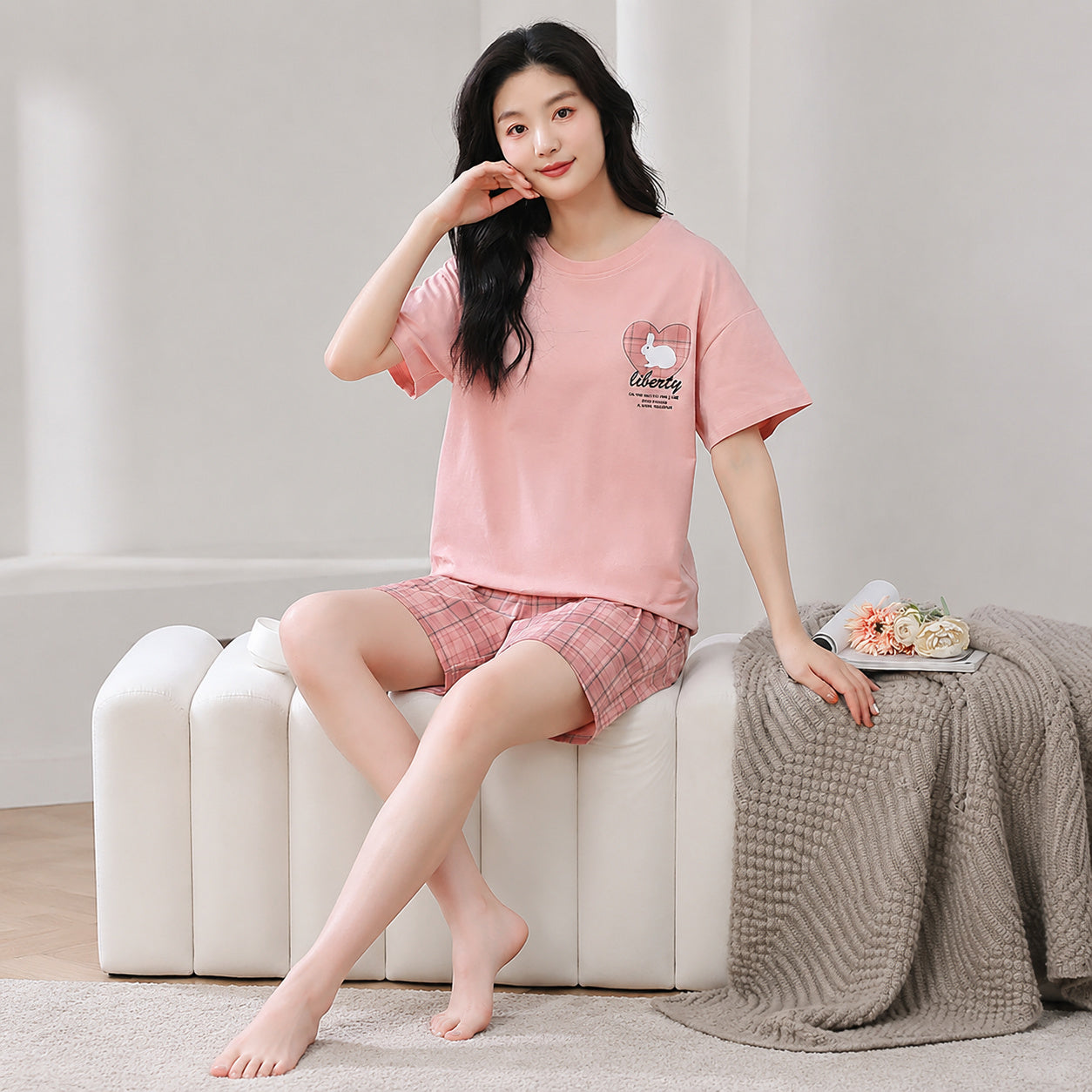 Cloud-Soft Cotton PJ Set