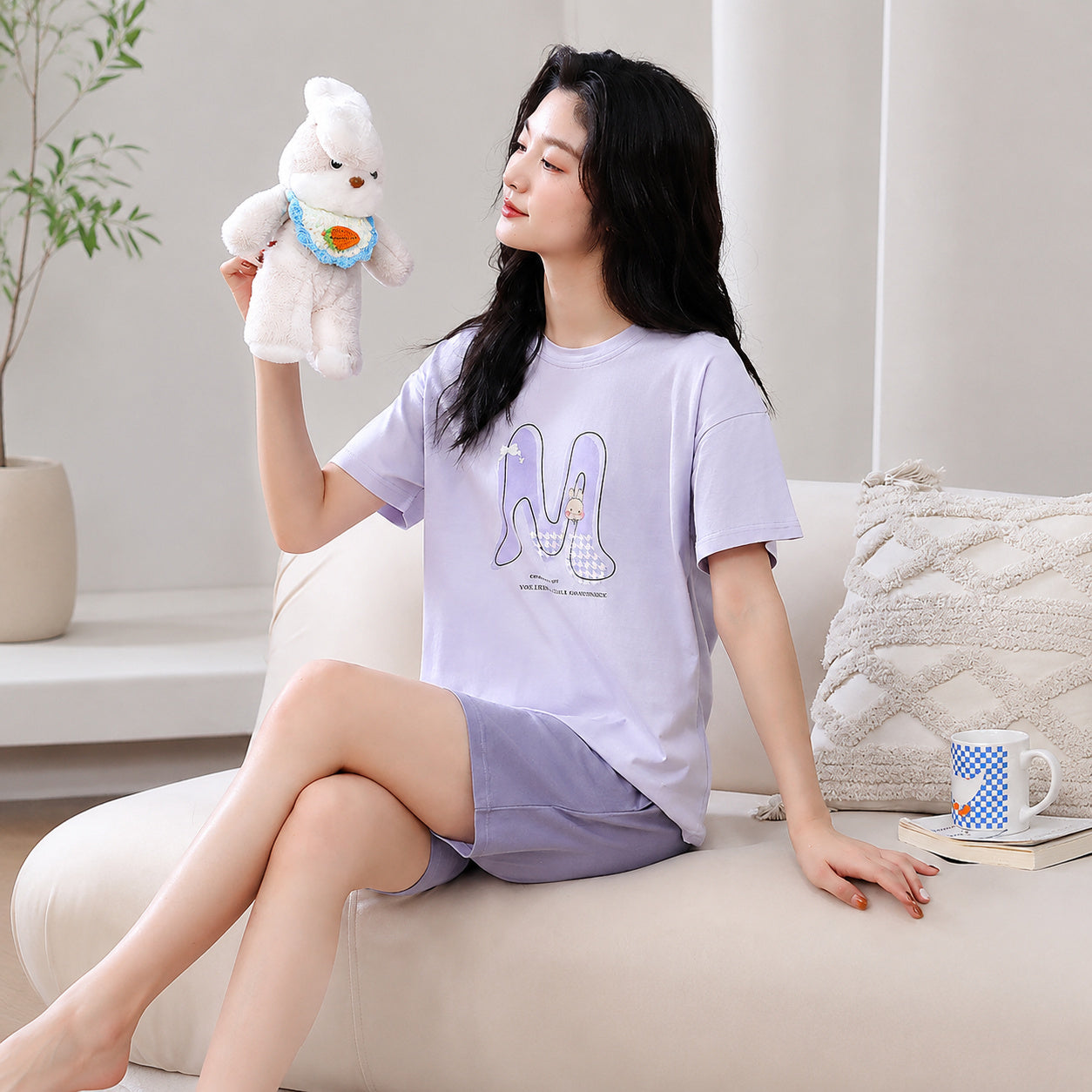 Cloud-Soft Cotton PJ Set