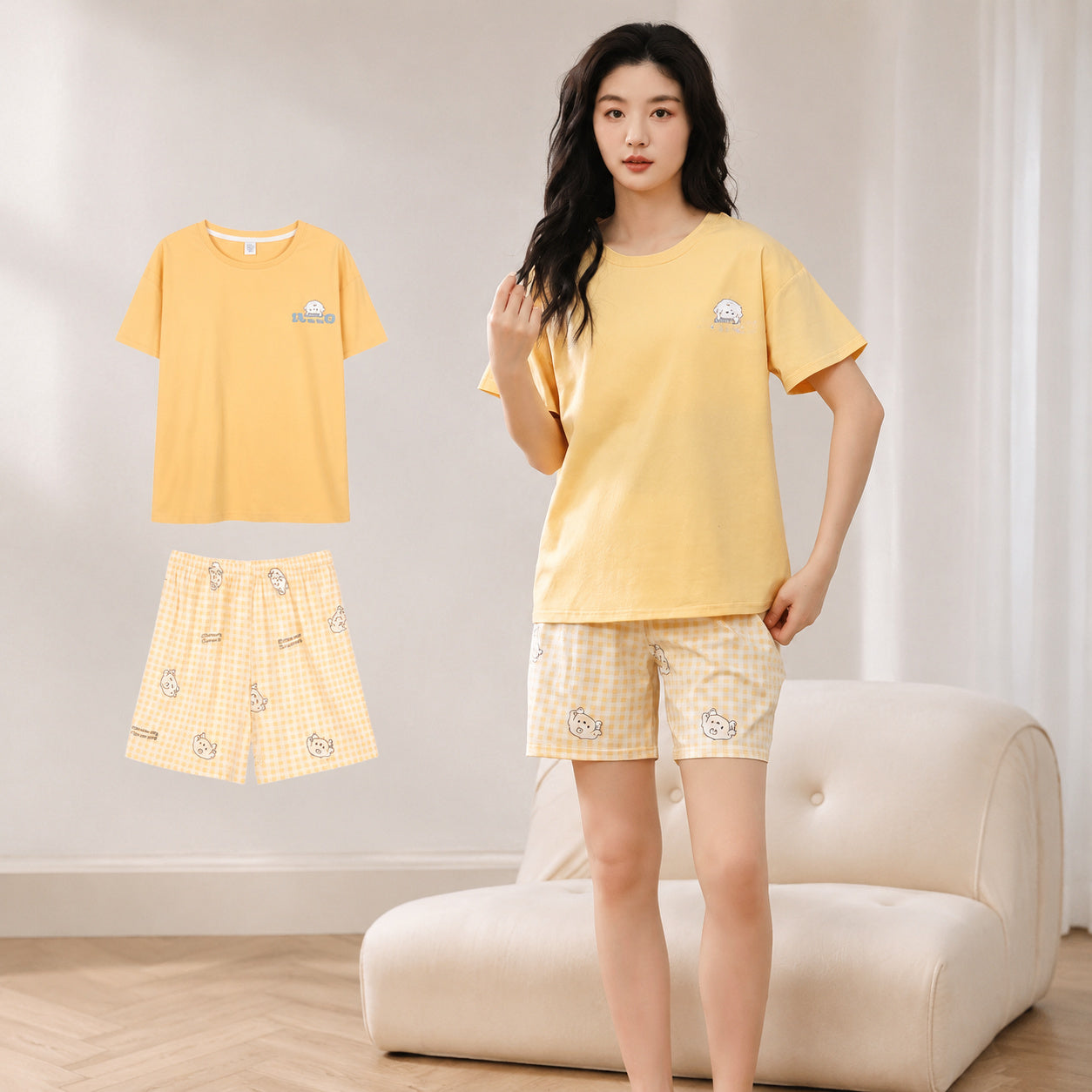 Cloud-Soft Cotton PJ Set