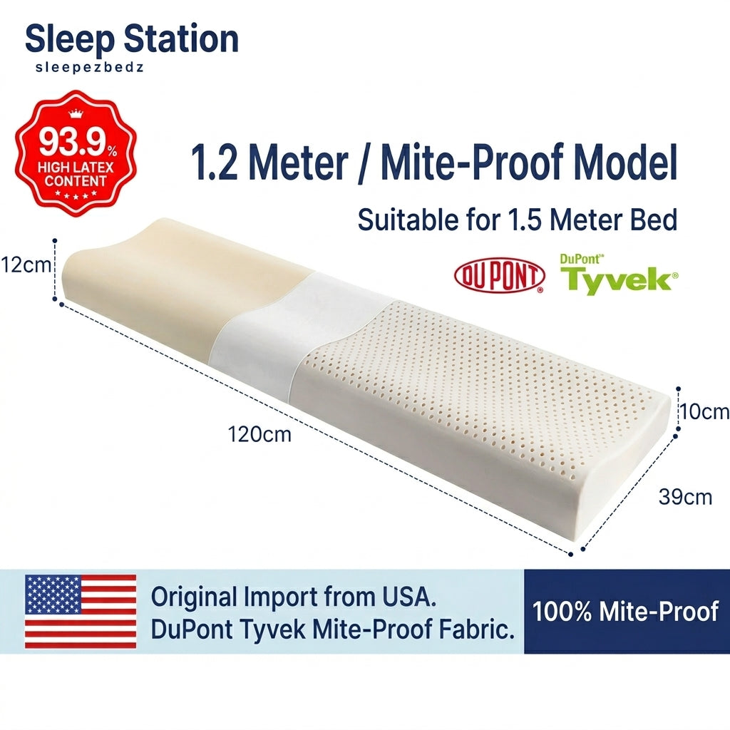 Thai Latex Anti-Mite Pillow