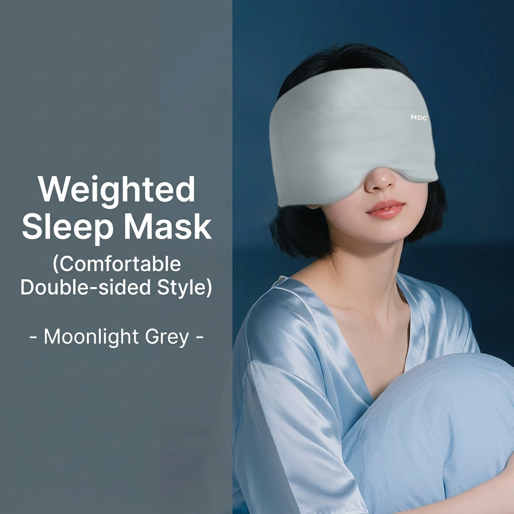 Weighted Velour Deep Sleep Cap