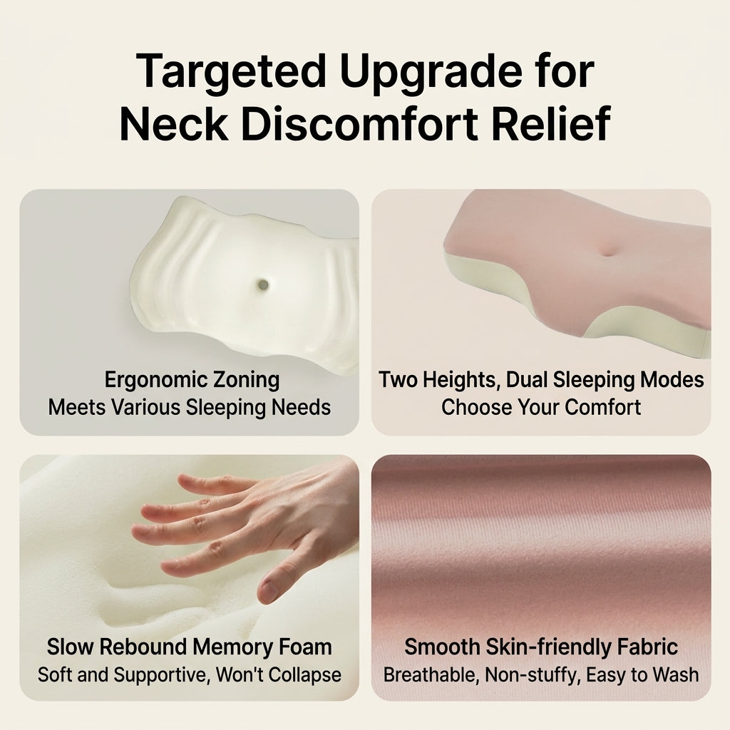 Shell Ergonomic Cervical Pillow