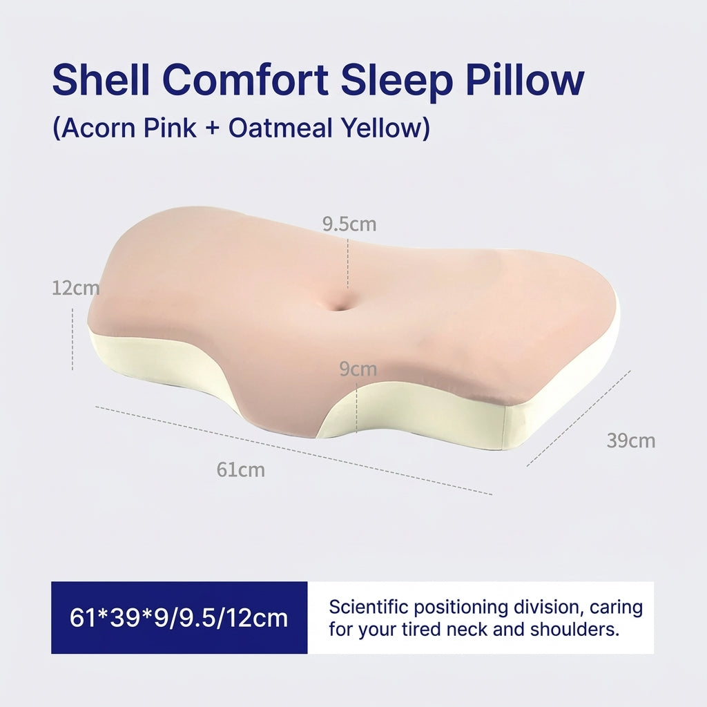 Shell Ergonomic Cervical Pillow