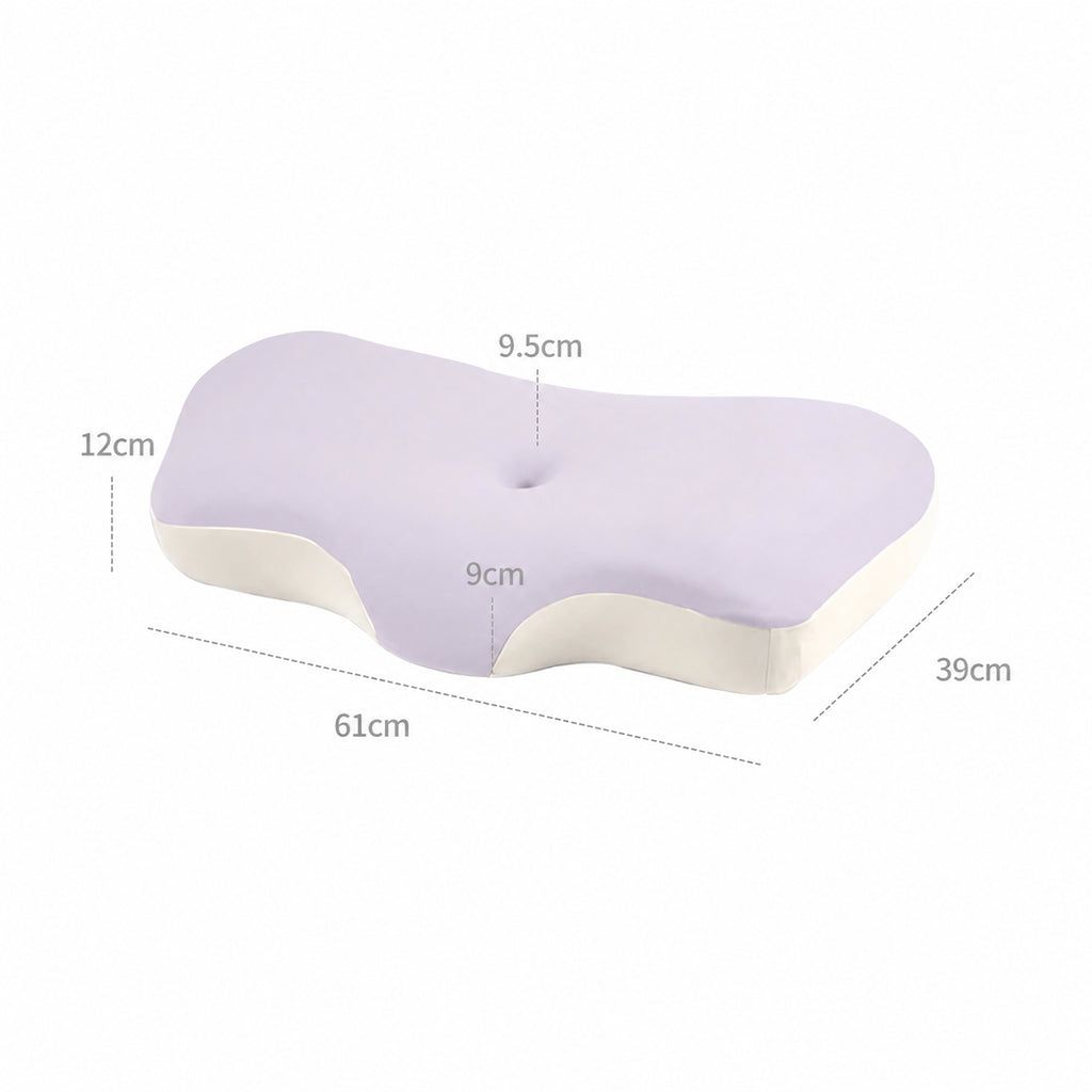Shell Ergonomic Cervical Pillow for Neck Support, Multiple Colors, 2-5.1 in