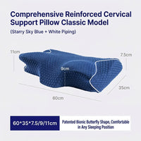 All-around Classic Blue Neck Pillow