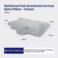 Classic Gray Neck Pillow