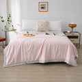 Macaron Reversible Summer Quilt for Bedding Comfort, Multiple Colors, 47x59 in/59x79 in/79x91 in
