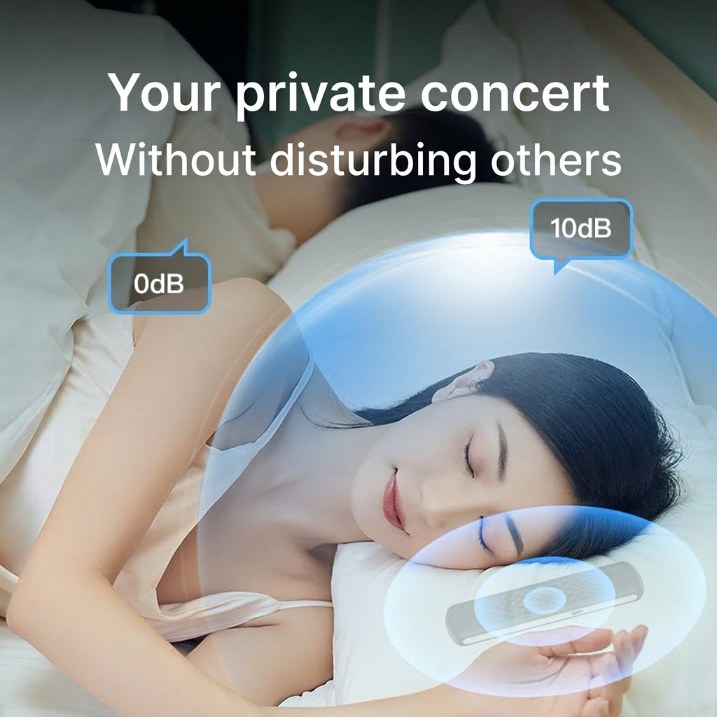 Bone Conduction Pillow Speaker