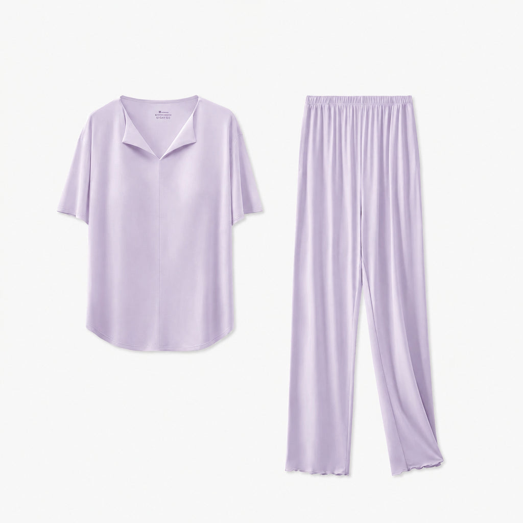Silk Women's Padded Modal Set Sleepwear for Home and Sleep, Multiple Colors, S/M/L/XL