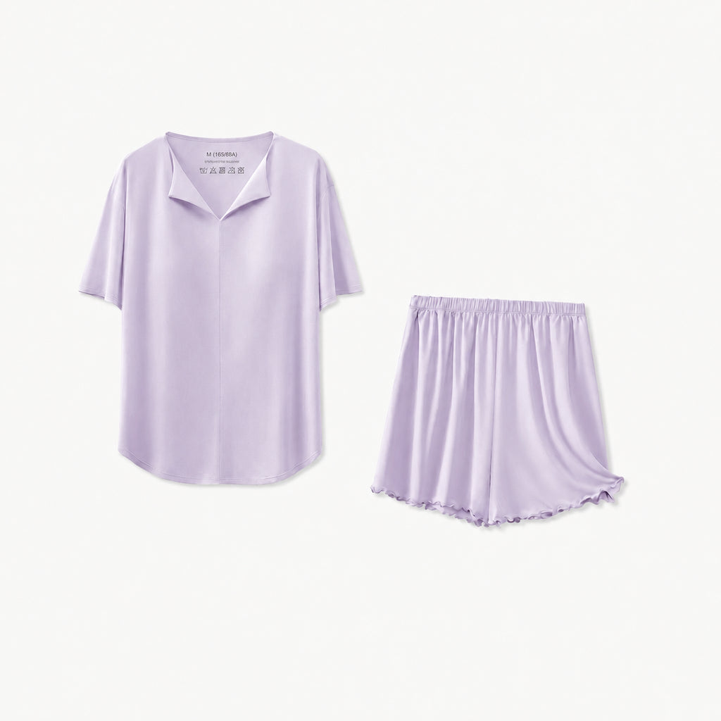 Silk Women's Padded Modal Set Sleepwear for Home and Sleep, Multiple Colors, S/M/L/XL