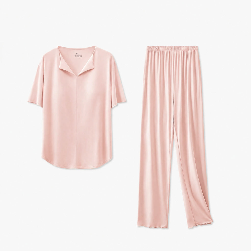 Silk Women's Padded Modal Set Sleepwear for Home and Sleep, Multiple Colors, S/M/L/XL