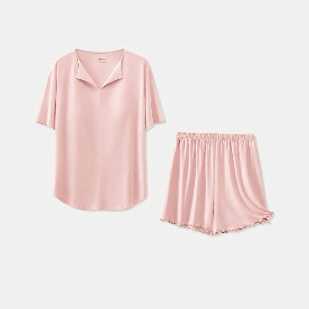 Silk Women's Padded Modal Set Sleepwear for Home and Sleep, Multiple Colors, S/M/L/XL