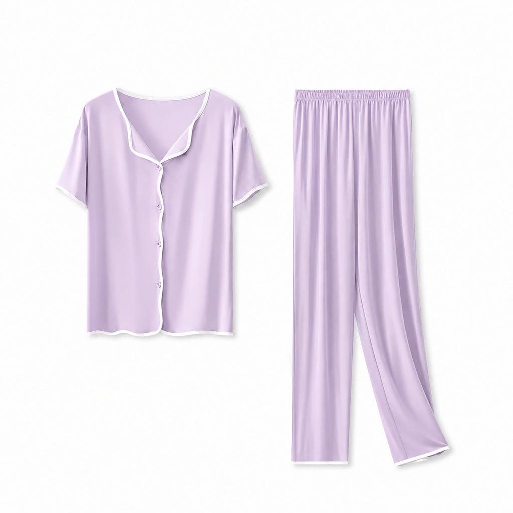 Silk Women's Cooling Modal Pajamas for Home and Sleep, Multiple Colors, Multiple Sizes