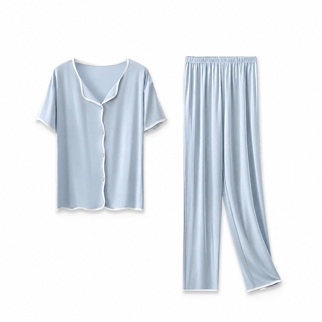 Silk Women's Cooling Modal Pajamas for Home and Sleep, Multiple Colors, Multiple Sizes