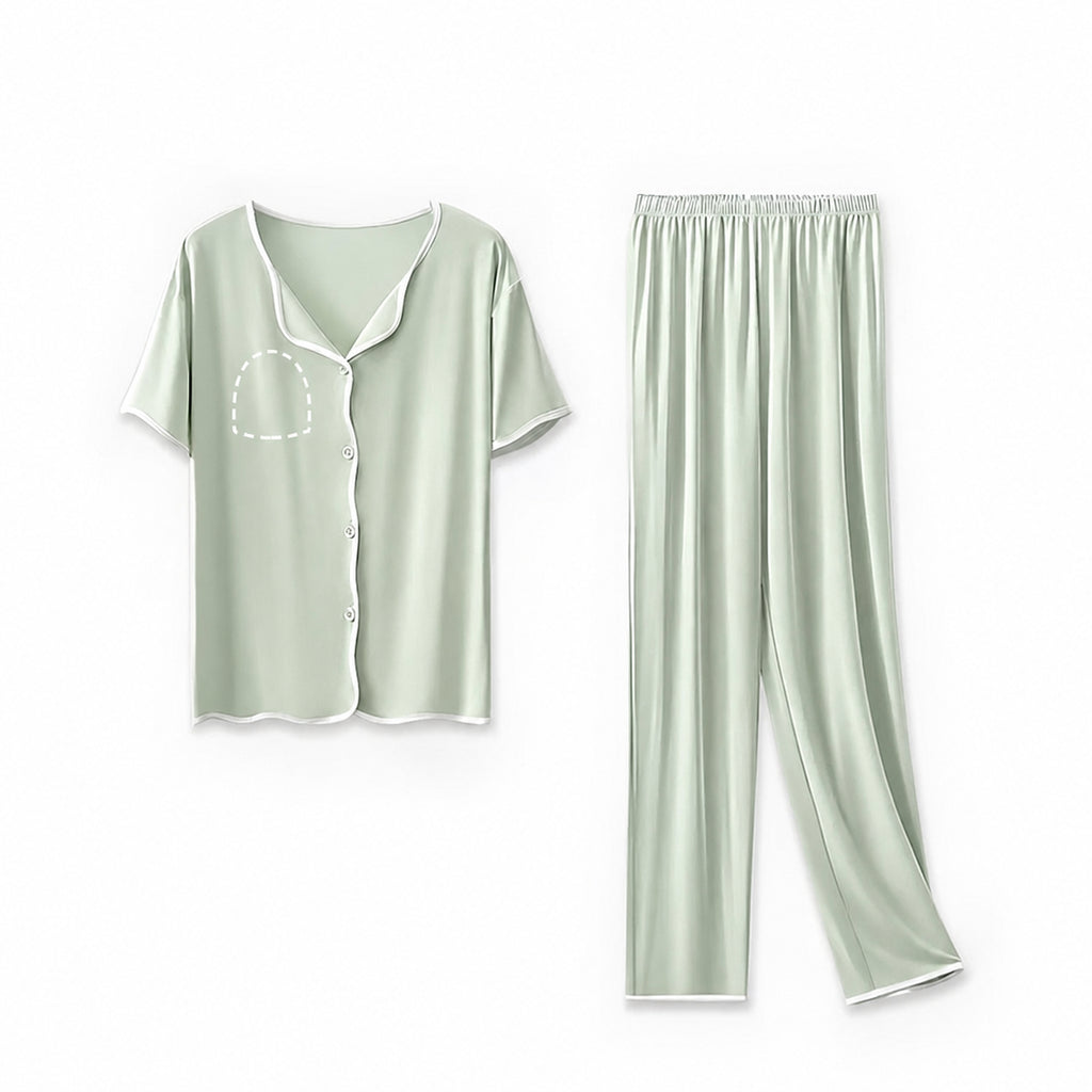 Silk Women's Cooling Modal Pajamas for Home and Sleep, Multiple Colors, Multiple Sizes