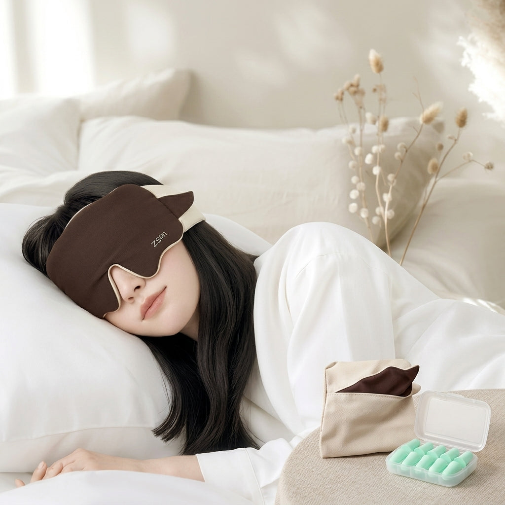 Blackout Eye Mask with Pocket