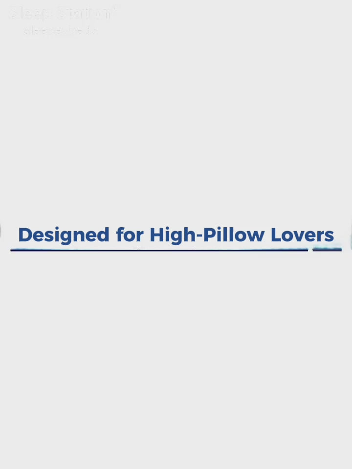 Thai Latex Anti-Mite Pillow for Sleep Comfort, Multiple Colors