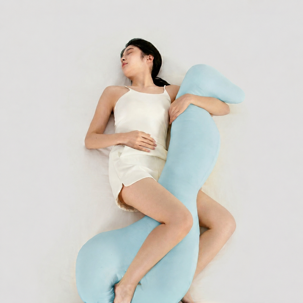 5-Zone Ergonomic Body Pillow for Sleep Comfort, Medium/Large, Multiple Colors