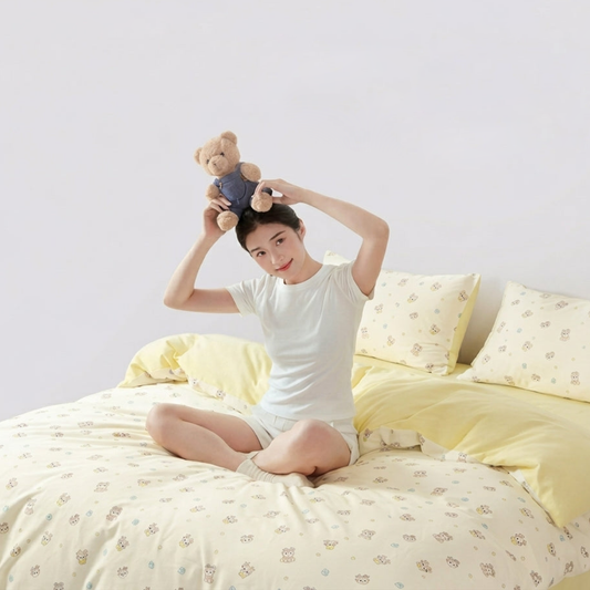 Cotton Reversible Bedding Set
