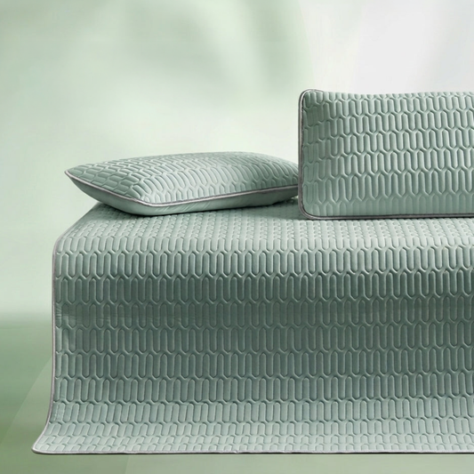 Ice-Silk Latex Mattress Pad